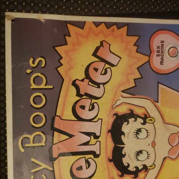 1991 Betty Boop Love Meter Sign - Picture 3 of 6